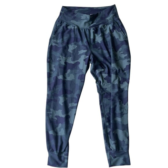 Old Navy High Rise Jogger Athletic Pants Womens Large Camouflage Athleisure - Picture 1 of 8